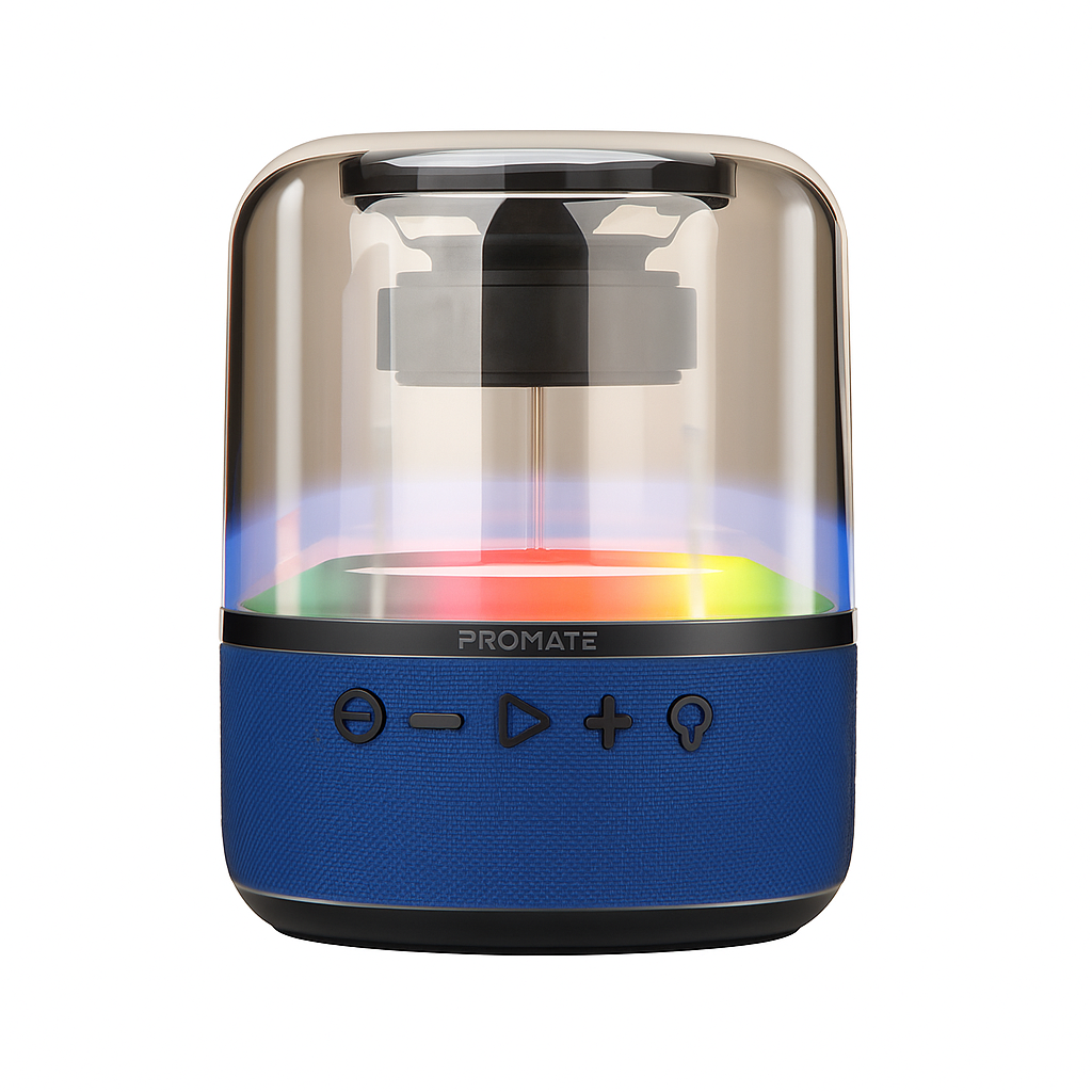 Promate Glitz L Surround Speaker | Multi-Channel Wireless Speaker