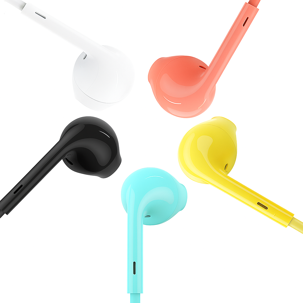 3.5MM Cron Earphones EX003 | Stereo Music Headset