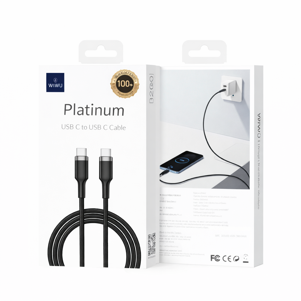 WIWU Type C to Type C Platinum Data Cable