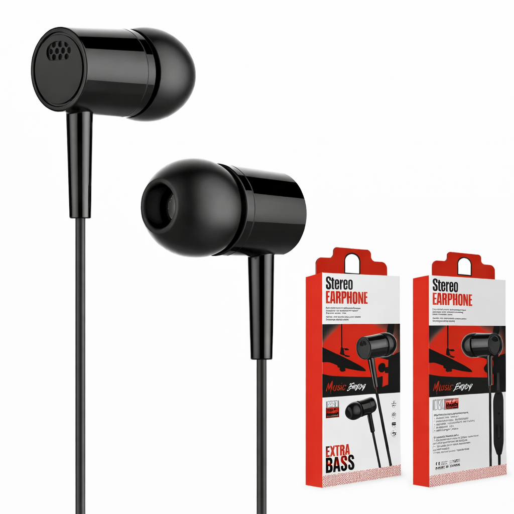 D21 Hi-Fi Bass Sports Earphones with Mic