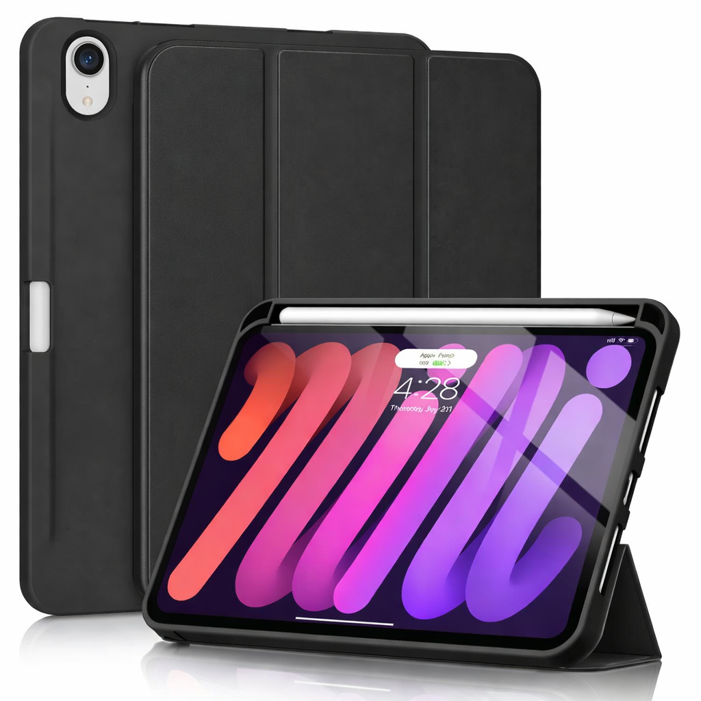 iPad Mini 7 Shockproof Back Case Pouch Cover