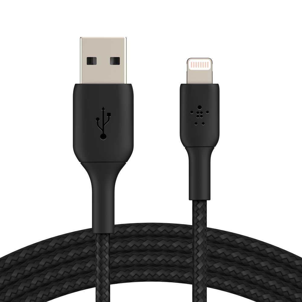 Braided Lightning To USB A Cable