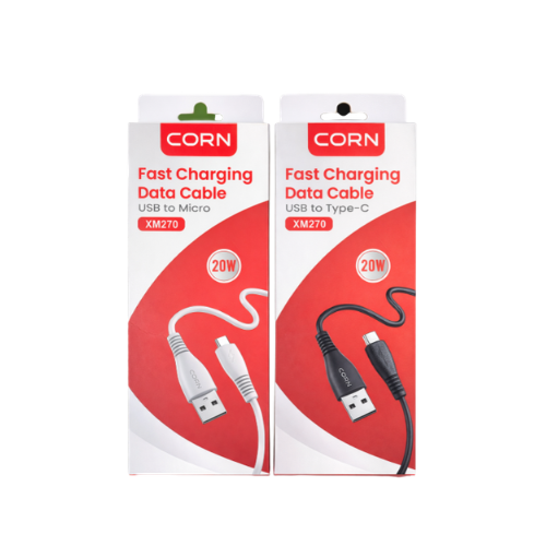 Corn USB to Micro USB Charging Cable