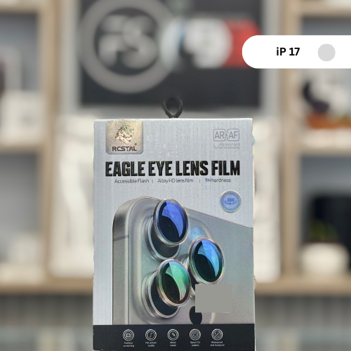 RCSTAL iPhone 17 Camera Lens Protector (Silver)