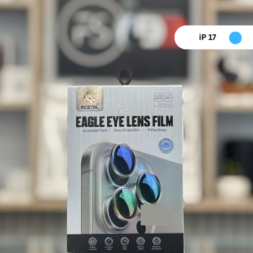RCSTAL iPhone 17 Camera Lens Protector (Blue)