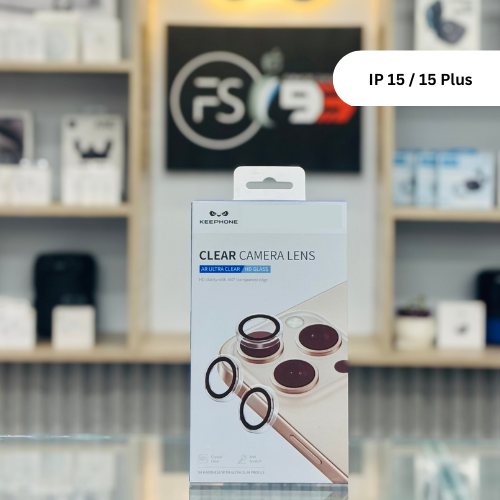 Keephone 15 / 15 Plus  Camera Lens Protector (Transparent)